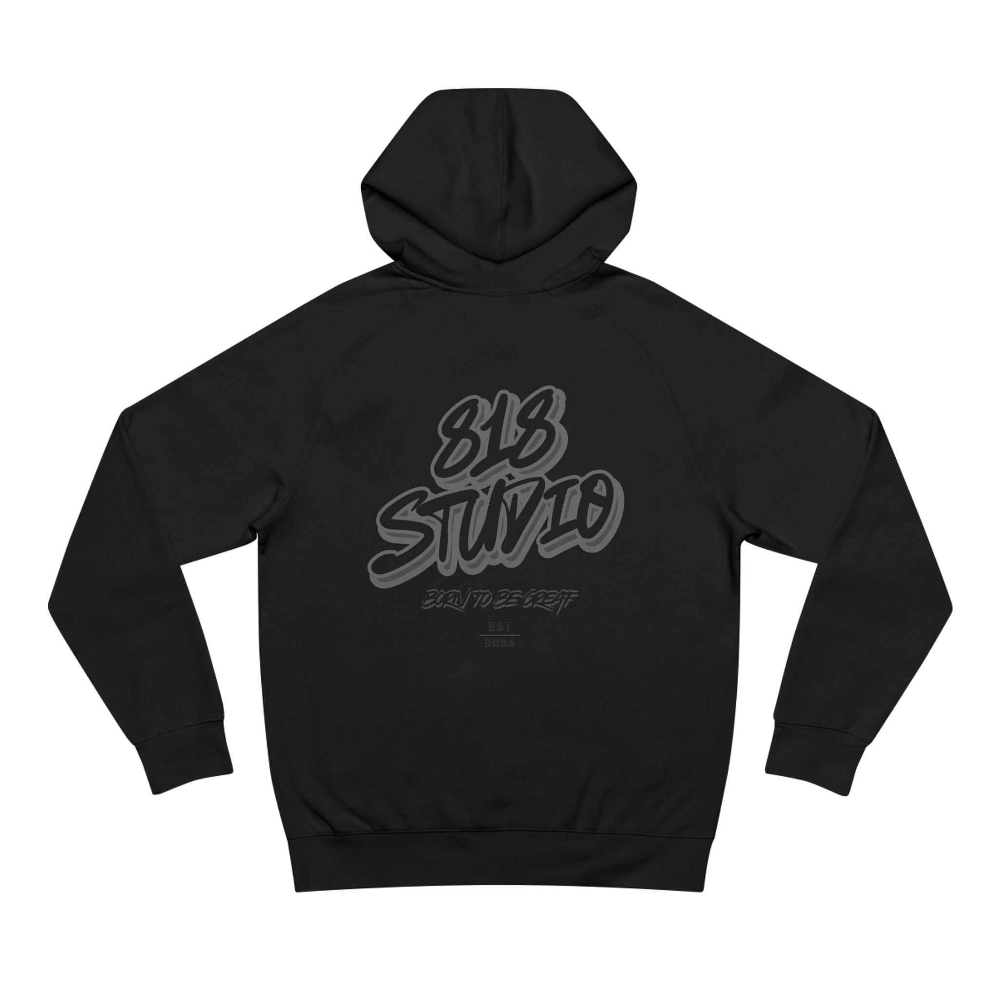 818 Studio Blackout Hoodie
