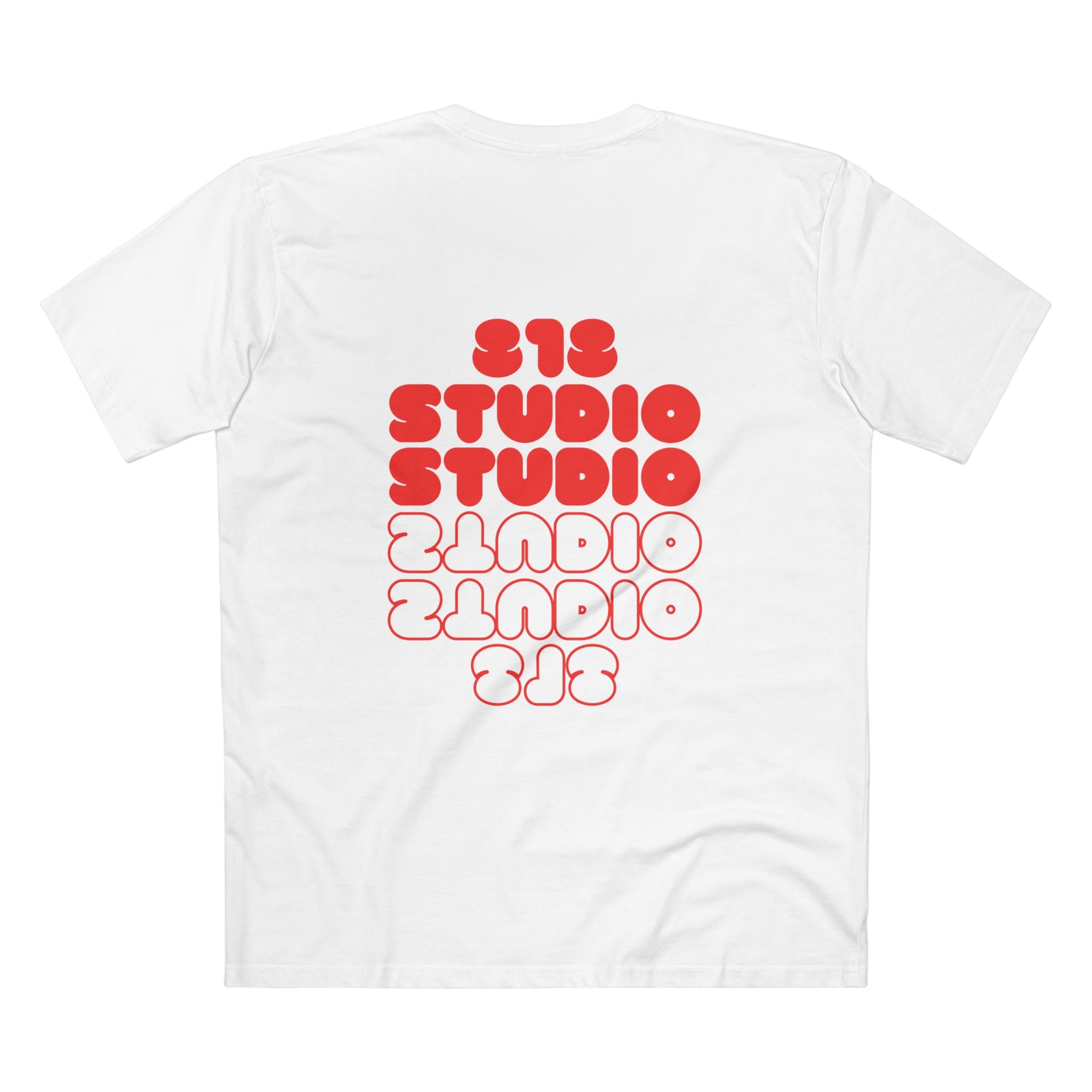 818 Studio Red Bubbly Tee
