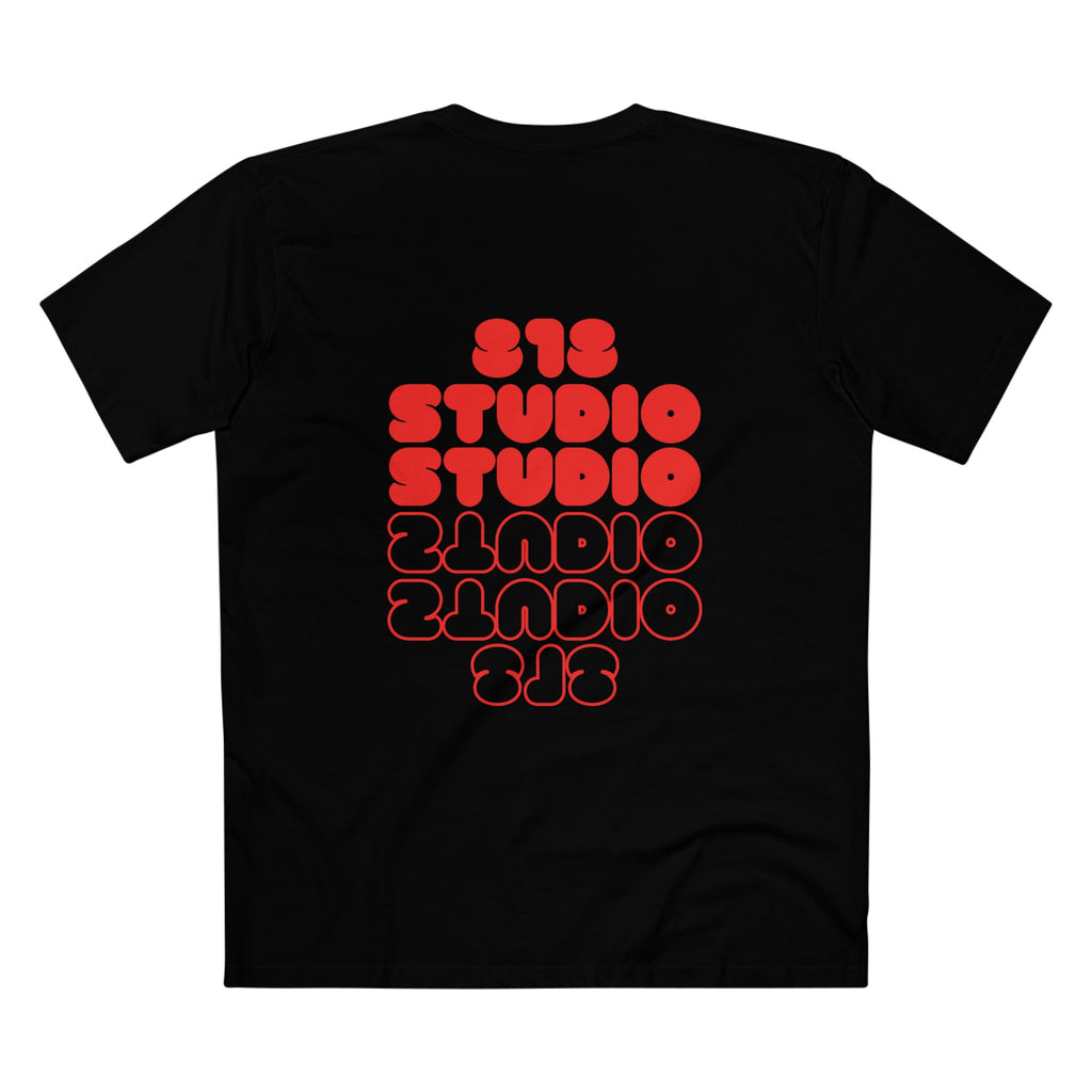 818 Studio Red Bubbly Tee