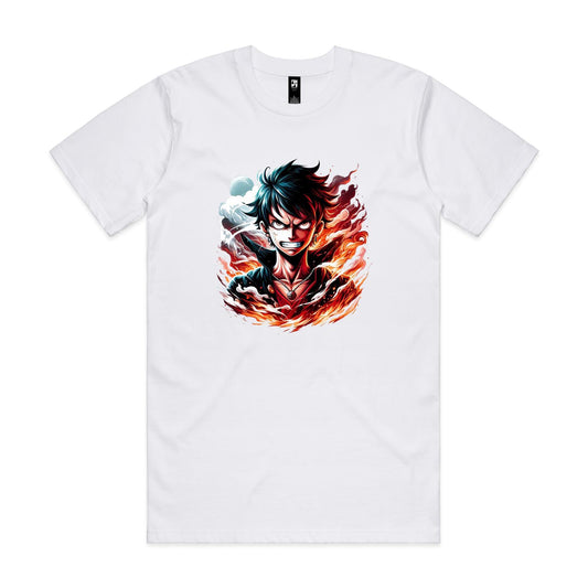 Flame Luffy Tee