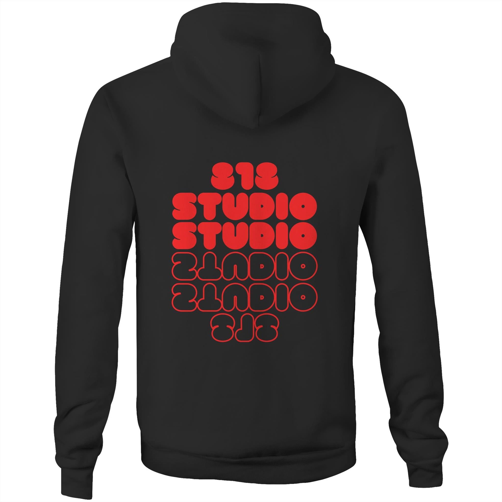 818 Red Bubbly Hoodie
